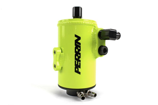 Perrin 15-19 Subaru WRX Air Oil Separator - Neon Yellow