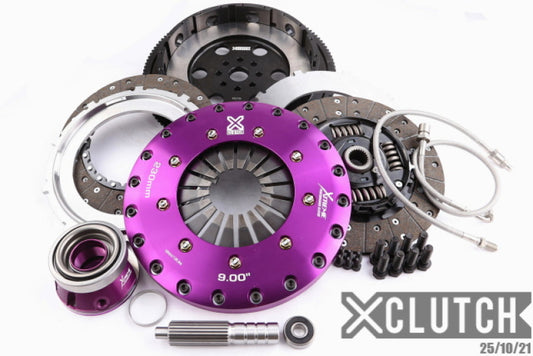 XClutch 15-21 Subaru WRX STi Base 2.5L 9in Twin Sprung Organic Clutch Kit