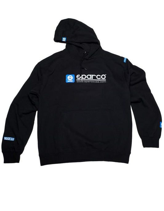 Sparco Swtshrt Hooded charcoal Grey Lrg