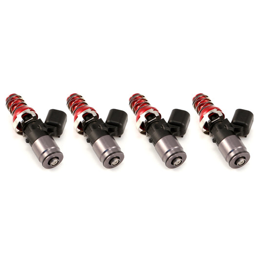 Injector Dynamics 2600-XDS Injectors - 48mm Length - 11mm Top - WRX Bottom Adapter (Set of 4)