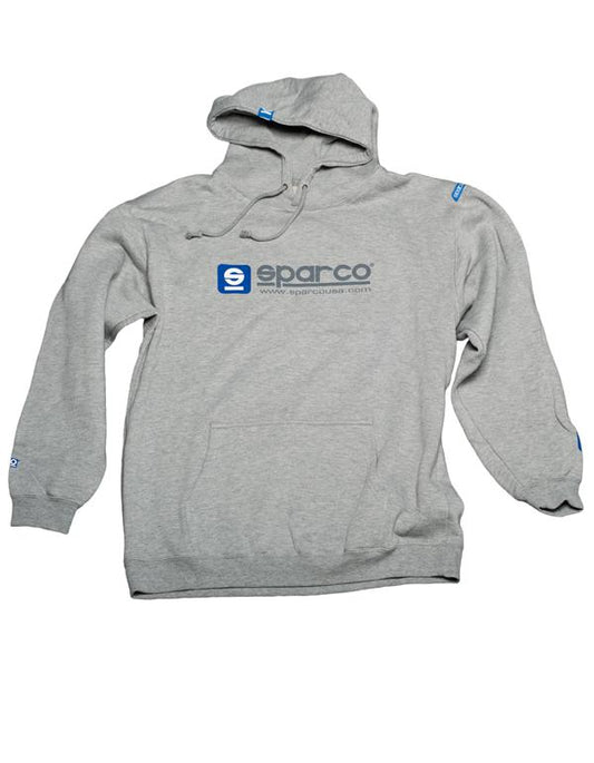 Sparco Swtshrt Hooded charcoal Grey Lrg