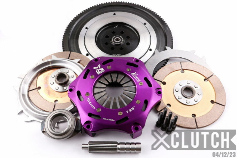 XClutch 15-17 Subaru WRX Base 2.0L 7.25in Twin Solid Ceramic Clutch Kit